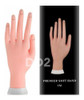 Mano Flexible Para Practica Manicuria Uñas Esculpidas Deco 3
