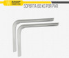 Soporte Estante Mensula Bracket 250x350 Mm Blanco Caja X 20 4