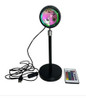 Lampara Sunset Atardecer Usb Proyector Luz C/ Control Remoto 0