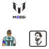 Pack Diseño Matrices Para Maquinas Bordadoras Messi Cara 0