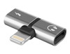 Adaptador / Divisor Para Lightning A Audio Y Carga 0