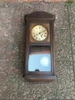 Reloj De Pared Antiguo Mezzo Gong Con Pendulo 0
