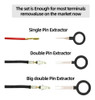 Kit Herramienta Para Sacar Pines Extractor De Terminales 3