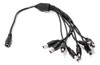 Cable Multiplicador Divisor Dc 1 A 8 Salidas 0
