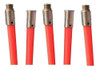 Kit 12 Flejes Plasticos Destapa Cañerias + Manija Accesorio 2