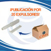 Expulsor Simple Push Open Plástico Gris Puerta X 20 Uni 3