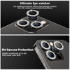 Protector De Lente iPhone 15 Pro Max Con Diamantes - Negro 5