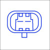 Sensor De Inyección Electrónica Md Md24809 3