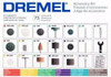 Kit Set Accesorios Minitorno Dremel 707 4000 3000 Discos 4