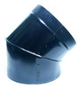 Curva Codo Galvanizado Negro 4 Pulgadas 45° 3