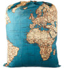 Kikkerland Travelsize Laundry Bag Mapa Del Mundo 1