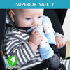 4 Paquetes De Correas Para Asiento De Coche Para Bebé, Prote 4