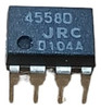 Jrc4558d 4558d Njm Jrc 4558 D Dip-8 1-400 Audio Integrado Au 1