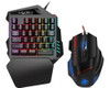 Combo Gamer Mini Teclado + Mouse Con Luces Led Rey Ofertas 0