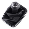 Palanca De Cambio Fuelle Pomo Para Vw Golf 4 Bora Negra Orig 0