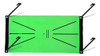 Alfombra Golf Entrenamiento Practica Swing Precision Caucho 3