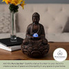 Pure Garden 50-lg5065 Fuente De Agua De Mesa - Estatua De Bu 3