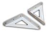 2 Soportes Estante Strong 405 Ménsula 100x150mm Blanco Sc 1