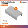 Kit Union Cable Canal Plana De 20x10mm Roker X10 1