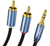 Cable Auxiliar De 3,5 Mm A Rca, Milso (16 Pies) Rca A 3,5 Mm 0