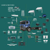 Kit Deflector De Columna P/vw Constellation Der/izq Bl 2
