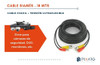 Pack Cables X6 18m Bnc Video Alimentación + Fuente 12v5a 1