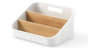 Organizador Bellwood Madera Y Plastico Bco/nat Umbra 0