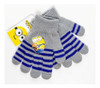 Guantes De Lana Nene Grises Minions Umn1010 2