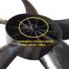 Pala Paleta Ventilador Compatible Kacemaster 20 Pulgad 5 Asp 1 Pala Paleta Ventilador Compatible Kacemaster 20 Pulgad 5 Asp 1