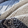 Dada Bedding Denim Blue Elegance Patchwork Floral Bedset - 1 2