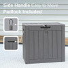 Caja Almacenamiento Multiuso Exterior Bloqueable 4