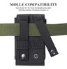 Heyqie Funda Táctica Negra Molle Para Teléfono 5