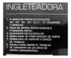 Sierra De Precision Ingleteadora Cortadora Angular Manual 3