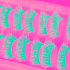 10pairs Natural Pestañas 3d A Mano Suave Maquillaje Largo Pe 1