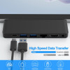 Estacion De Acoplamiento Surface Pro 9 Hub Con Hdmi 4k, Thun 2