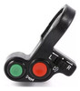 Tecla Switch Giro Bocina Luces Moto Cuatri Universal 0