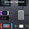 Estación Carga Celular Usb-c 200w Carga Rápida. 8 Puertos. 2