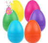 Huevo De Pascua Plastico Para Rellenar 15x10cm 12u Multicolo 0