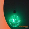 Lampara Alambre Led Decorativo 10cm 2w Verde A Pilas 2