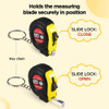 Cinta Metrica Retractil X 50 Bolsillo 1 Metro Metalica Llave 4