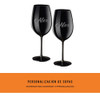 Box Set Vino Santa Julia Chenin Copas Negras Grabadas 2