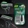 Combo Maquina De Afeitar Bic Flex Hybrid Sensitive X4u 3