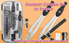 Set De Geometria Reglas Transportadores Compases Transparent 5