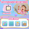 Cámara Rosa Para Niños Con Impresora, 12mp, Video 1080p 6