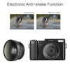 Rotativo 1080p Cámara Digital Lcd Videocámara Video Dv Con L 4