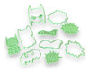 Kit Cortantes De Repostería Galletitas Masa Batman 1