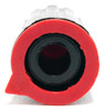 3 Perillas Potenciometro 17x20mm Eje Estriado 6mm Roja 1