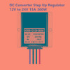 Coche De Impermeable Dc/dc Convertidor 12v Voltaje Paso Hast 2
