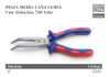 Pinza Punta Media Cana Curva Bremen 8 Aislacion 750v 6343 1