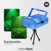 Mini Proyector Lluvia Luz Láser +trípode Iluminación Fiestas 2